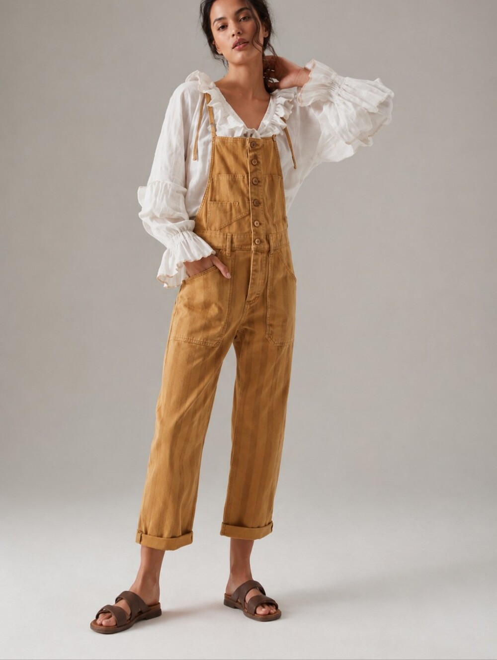 Anthropologie The Pilcro The Painters Denim Overalls